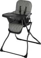 Bebeconfort Lily, Babyhochstuhl, 6 Monate-3 Jahre, 9-15 kg, ultrakompakt faltbar, leichter Hochstuhl (4 kg), leicht zu reinigen, Mineral Gray