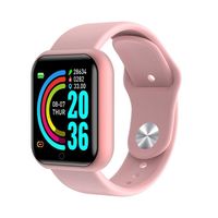 Smartwatch, Fitness Tracker mit Pulsmesser Bluetooth Armbanduhr IP67 Wasserdicht Fitness Schrittzähler Für Android und iOS Smart Watch