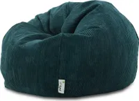 Kreslo Pouffe Sack Corduroy - Mäkké a pohodlné - Moderné - Farba: SZ09 Tmavo zelená