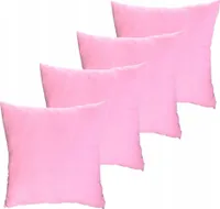 Dekokissen, Sofakissen, 50x50 cm, Rosa, 4er Set Deko Sofakissen, Rückenkissen
