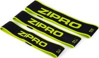 Zipro Mini Band Fitnessband mit verschiedenen Widerstandsstufen 3er-Set Schwarz-Grün