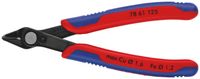 Knipex 786-1125 Elektr.-Super Knips 125mm Kopf brün., für Glasfaserk., rot/blau/schwarz