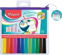 Maped Whiteboard Marker Marker'Peps 12er Reißverschlußtasche