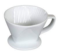 Für bis zu 4 Tassen Kaffee Westmark Porzellan-Kaffeefilter/Filterhalter Porzellan Brasilia 24482260 Filtergröße 4