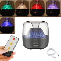 200ml Kabelloser Aroma Diffusor mit Fernbedienung, 7 Farben LED Licht, ideal für Schlafzimmer, Büro und Wohnzimmer