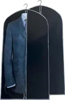 2x Kleidersack Kleiderhülle Kleiderschutz Anzughülle Schutzhülle Staubhülle 90x60