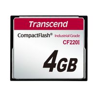 Transcend 4GB CF - 4 GB - Kompaktflash - 40 MB/s - 42 MB/s - Schwarz