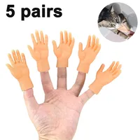 Winzige Hände Mittelfinger Kleine Fingerpuppen Mini Finger Hände