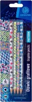 Astrapen Patterns HB trojhranné grafitové tužky 4 ks.