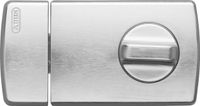 ABUS Tür-Zusatzschloss 2110 mit Drehknauf, silber, 56033