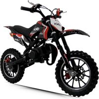 KXD 701A 49ccm 2T Dirt Bike Dirtbike CrossBike Enduro Dirtbike Pocket 49cc Pitbike PocketBike Motocross Motorrad Motorbike Motorsport Pocket  blau