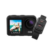 Lamax W9.1, Actioncam, 4K/60FPS, 1080p/120FPS, Wasserdicht bis 12m, Stabilisierung, Wi-Fi, Fotos 20 Mpx, Slowmotion, Timelapse, 22 Stück Zubehör