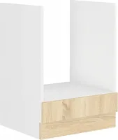 Szafka kuchenna SABRYA - szerokość 60 cm, dąb sonoma / biały