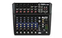 Alto ZMX122FX, 8 Kanäle, 24 Bit, 24-bit, 20 - 22000 Hz, 3900 Ohm, 0,005%