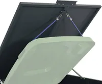 vidaXL Box na odpadky pre 1 odpadkový kôš antracit 69x79x117 cm oceľ