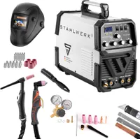STAHLWERK Zváracka AC DC Wig 200 ST IGBT s plazmovou rezackou, plne vybavená