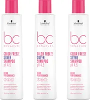 BC Bonacure Color Freeze Silver Shampoo 3x250 ml