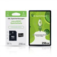 microSD Speicherkarte für Samsung Galaxy Tab S6 Lite - Speicherkapazität: 256 GB