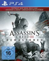 Assassin's Creed 3 Remastered - Konsole PS4