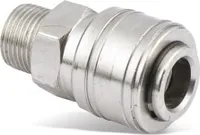 Druckluft-Schnellkupplung 3/8"-AG