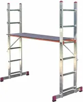 Krause CORDA rusztowanie drabinowe 2x6 szczebli 82015 wys. robocza 3,75 m