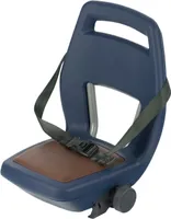 rücksitz Junior 6+ Fußstütze + Gurt blau