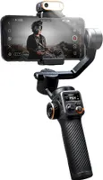 Hohen iSteady M6 Kit 3-Achsen-Smartphone-Gimbal-Stabilisator Anti-Shake Phone Vlog Gimbal 360¡ã drehbarer OLED-Grossbildschirm mit AI-Vision-Sensor und Fuelllichtmodul Mini-Stativ-Aufbewahrungskoffer 400 g Nutzlast Ersatz fuer iPhone 14/13/12/11-Serie Huawei Mate 40 /30/ P50 Pro