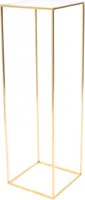 Metall Blumenständer Gold Bühne Säule Ständer Hochzeit Pflanze Säulenständer Party Dinner Herzstück