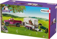 Schleich Pick-up s prívesom pre kone