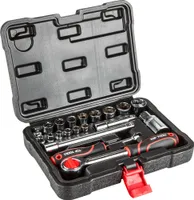 Top Tools Zestaw kluczy nasadowych 1/4", 3/8", 20 szt.