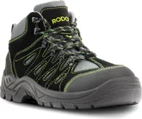 RODOPI Airgee-Force S3 Arbeitsschuhe für Herren und Damen Wildleder Gr.38 Sicherheitsschuhe durchtrittsicher EN ISO 20345:2011 Stahlkappenschuhe