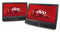 Caliber MPD2010T - Tragbarer DVD-Player von 2 - 10 Zoll mit USB und Akku - Schwarz
