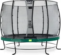 EXIT Elegant Trampolin ø305cm mit Economy Sicherheitsnetz - grün