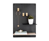 Present Time Perky Mesh Memoboard - Black