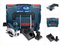 Bosch GKS 12V-26 Professional Akku Handkreissäge 12 V 85 mm + 1x Akku 6,0 Ah + Ladegerät + L-Boxx