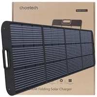 Choetech Ładowarka Solarna 200W Przenośny Panel Słoneczny Czarny (Sc011)