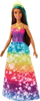 Barbie Dreamtopia Prinzessin Puppe (brünett und türkisfarbenes Haar), Anziehpuppe