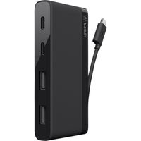 Belkin Travel Hub USB-C 4-Port schwarz              F4U090btLBK
