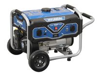 HYUNDAI Benzin Generator BG55051 (3.0 kW, 2 x 230V + 1 x 12V, Handstart, 7 PS)