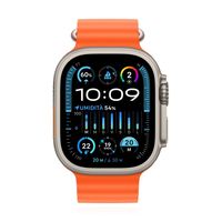 Apple Watch Ultra 2 Titan Titan Natur 49 mm One Size 130 - 200mm Orange GPS + Cellular