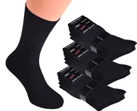 Cocain underwear schwarze Herren Socken ohne Gummi, Söckengröße:43-46, Menge:20