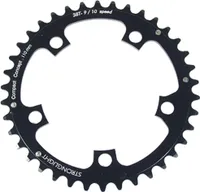 STRONGLIGHT Kettenblatt 5-Arm, 110mm Lochkreis, Alu 5083,  Shimano kompatibel, 34Z., schwarz