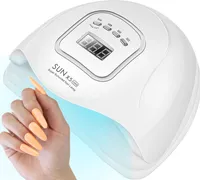 Nageltrockner LED UV Lampe für Nägel 80W LCD-Display Lichthärtungsgerät Aushärtungswerkzeug für Fingernägel Geeignet für alle Gel Retoo