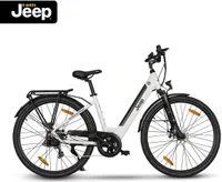 Jeep Trekking E-Bike TLR 7021, 28', Shimano 7-Gang Kettenschaltung, white