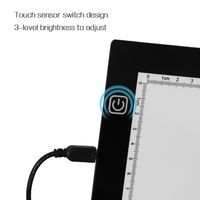 Zeichenblock Zeichnungskopie  LED Malerei Schablone USB Copy Board Light Dimmbar 