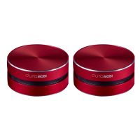Dura MOBI Bluetooth-Lautsprecher, Knochenleitungslautsprecher, True Wireless Stereo, TWS-Lautsprecher, Bluetooth 5.0, Rot, 2er-Pack