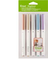 Cricut Stifte "Point Pen Medium - Metallic", 1,0 mm, 5er-Set