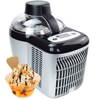 Selbstkühlende, Extrem leichte und Stromsparende Eismaschine GG-90W Frozen Yogurt Milchshake Maschin