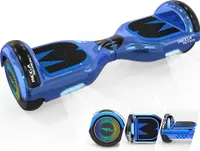Mega Motion Balance Scooter A03, 6.5" Hoverboards für Kinder Balanceboard mit Bluetooth LED-Leuchten