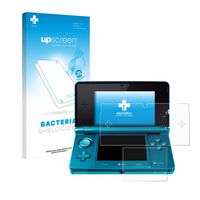 upscreen Schutzfolie für Nintendo 3DS Antibakterielle Folie Klar Anti-Kratzer